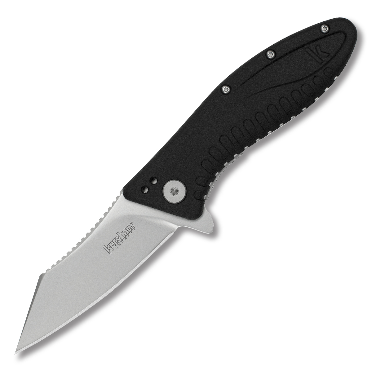 Kershaw Grinder Folding Knife 3.25in Plain Edge GFN Wharncliffe KS1319 View 1