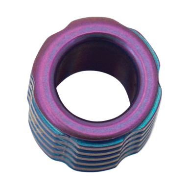 WE Knife Purple 6AL4V Titanium Bead A-02B View 1
