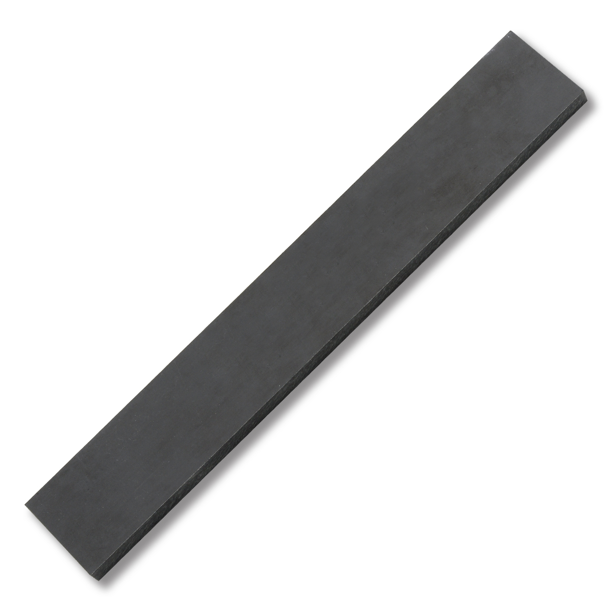 Black Paper Micarta Knife Handle Scale 10" x 1-1/2" x 3/8" JZMI604 View 1