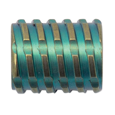 WE Knife Co Ti Bead Blue WKCA02C View 2