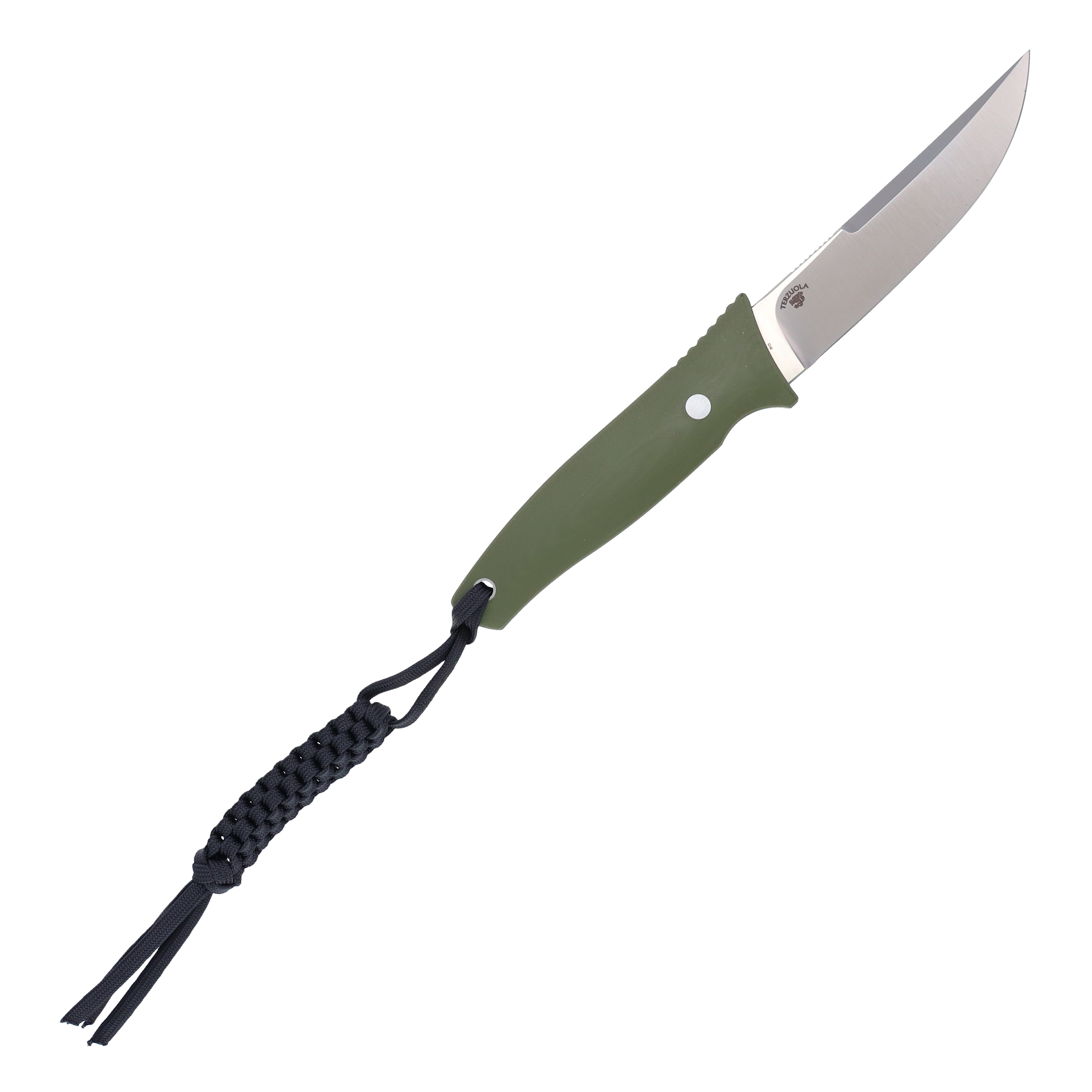 CIVIVI Tamashii Fixed Blade Knife Satin Drop Point/OD Green G-10 with Kydex Sheath WKCC190462 View 2