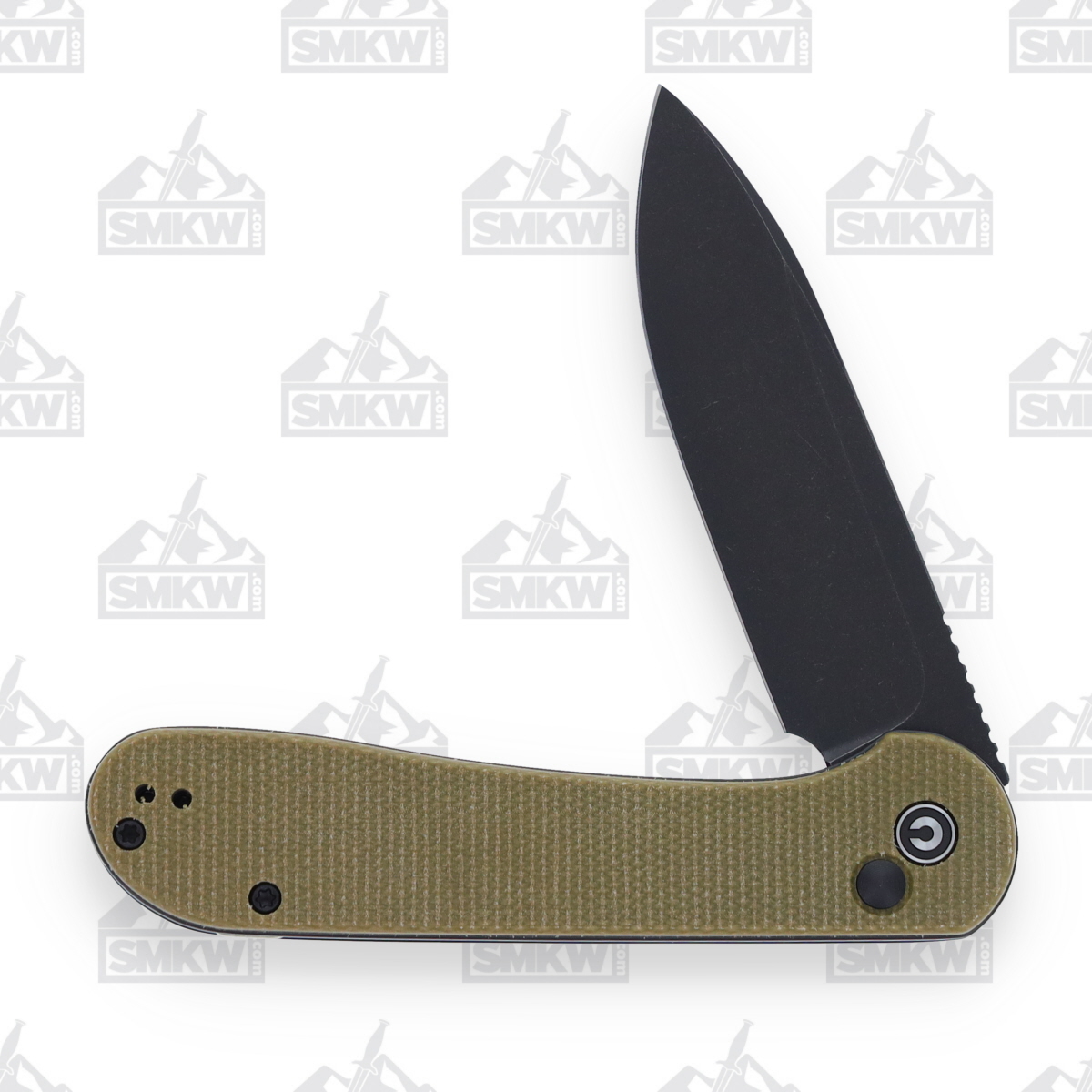 CIVIVI Elementum Button Lock Olive Micarta WKCC2103B View 5