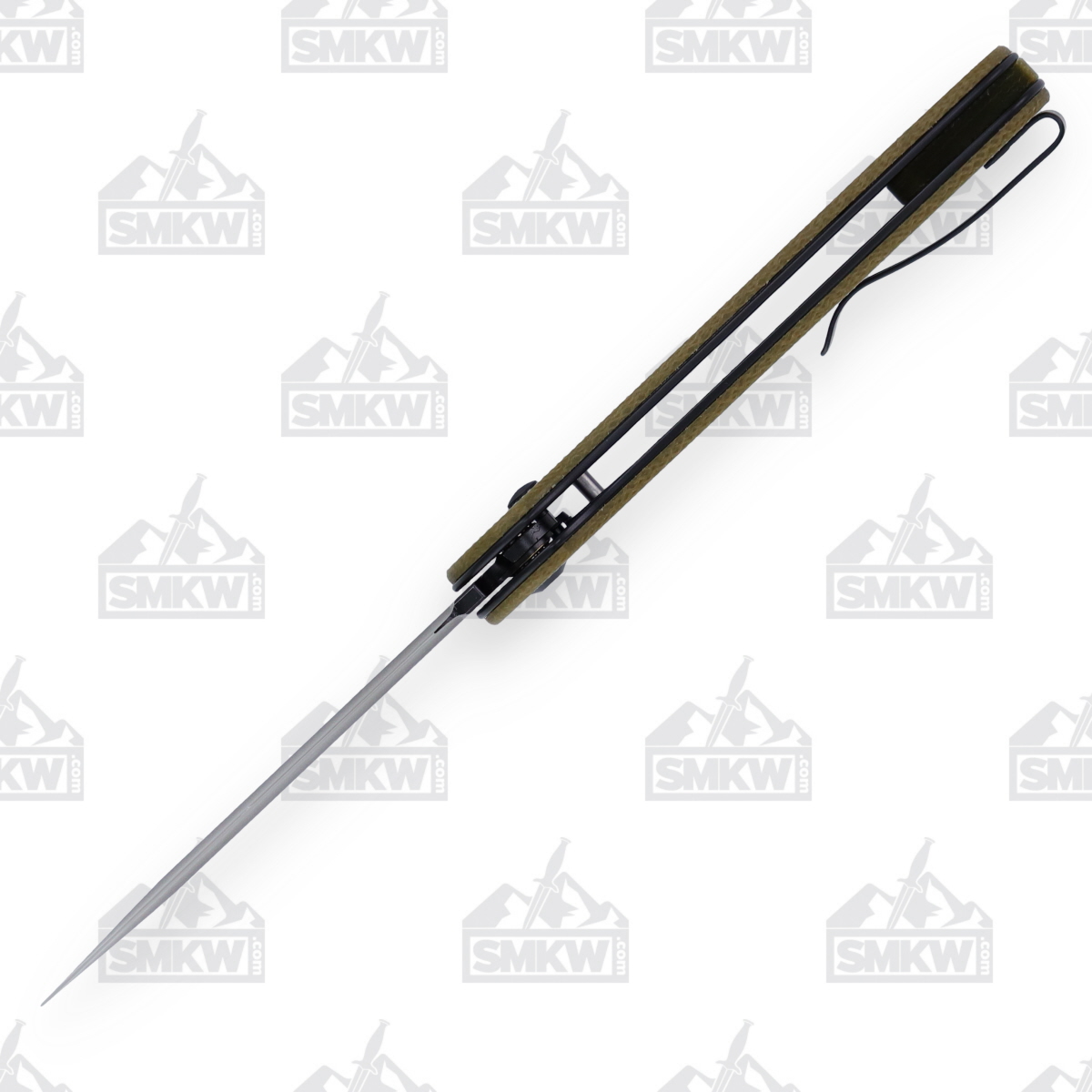 CIVIVI Elementum Button Lock Olive Micarta WKCC2103B View 4