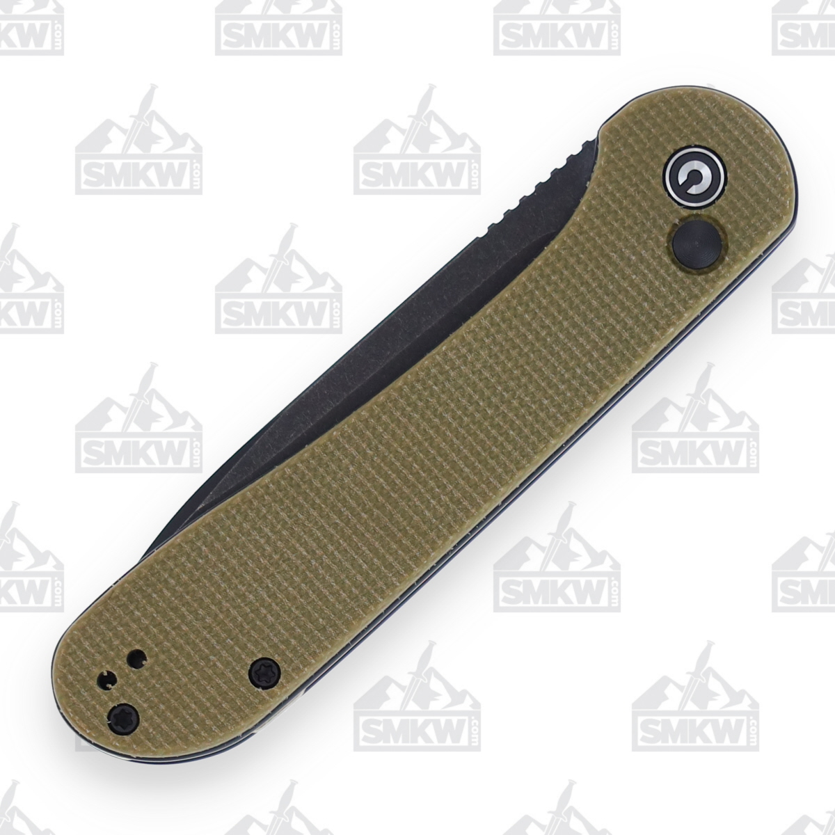 CIVIVI Elementum Button Lock Olive Micarta WKCC2103B View 9