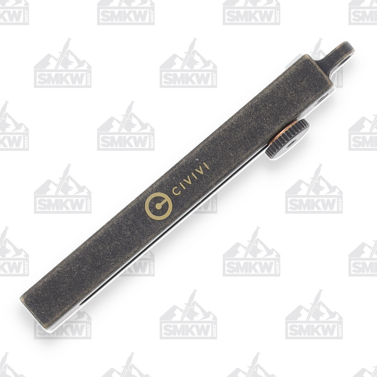 CIVIVI Tac-N-Tweeze Brass Handle Stainless Steel Tweezers with Leather Sheath WKCC19062BA View 12
