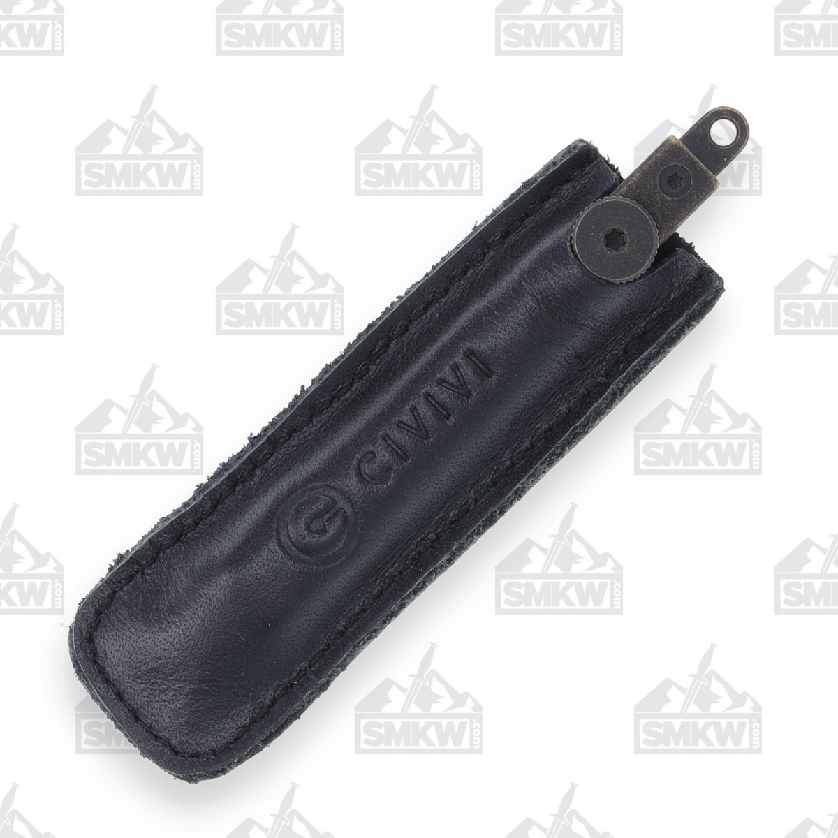 CIVIVI Tac-N-Tweeze Brass Handle Stainless Steel Tweezers with Leather Sheath WKCC19062BA View 7