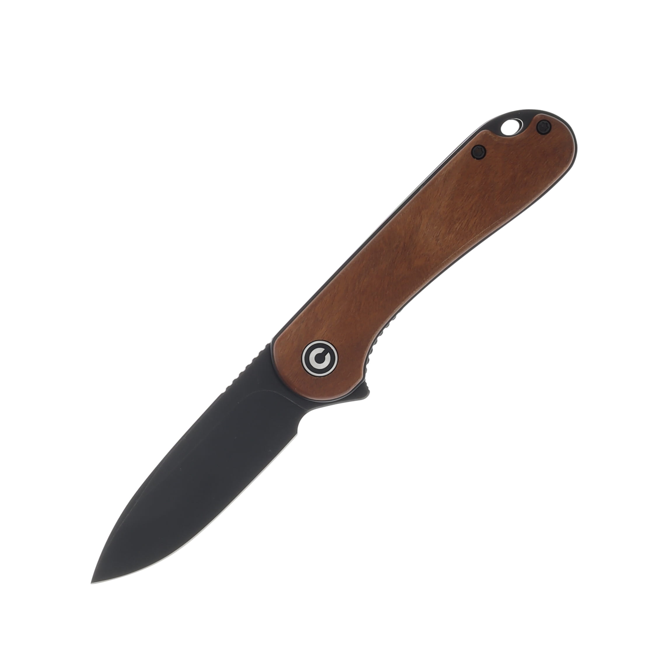 CIVIVI Elementum Cuibourtia 2.96in Plain Black Stonewash Drop Point WKCC907U View 1