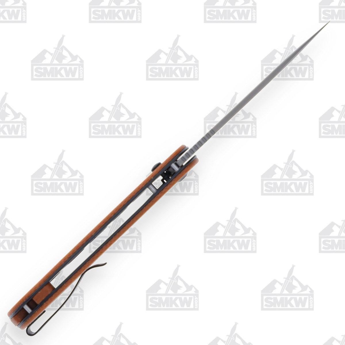 CIVIVI Elementum Button Lock Brown Micarta WKCC2103D View 5