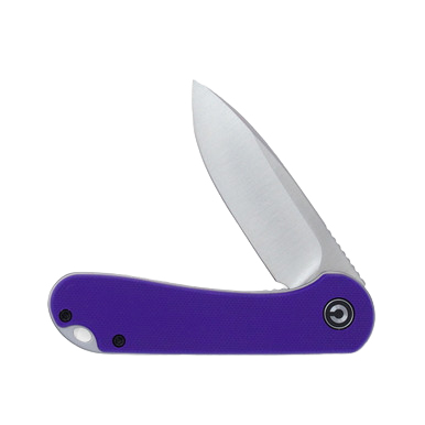 CIVIVI Elementum Purple G-10 2.96 Inch Plain Satin Drop Point WKCC907V View 3