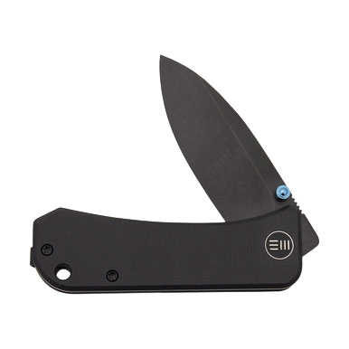 We Knife Co Banter 2.9 Inch Plain Black Stonewash Spear Point WKC2004B View 4