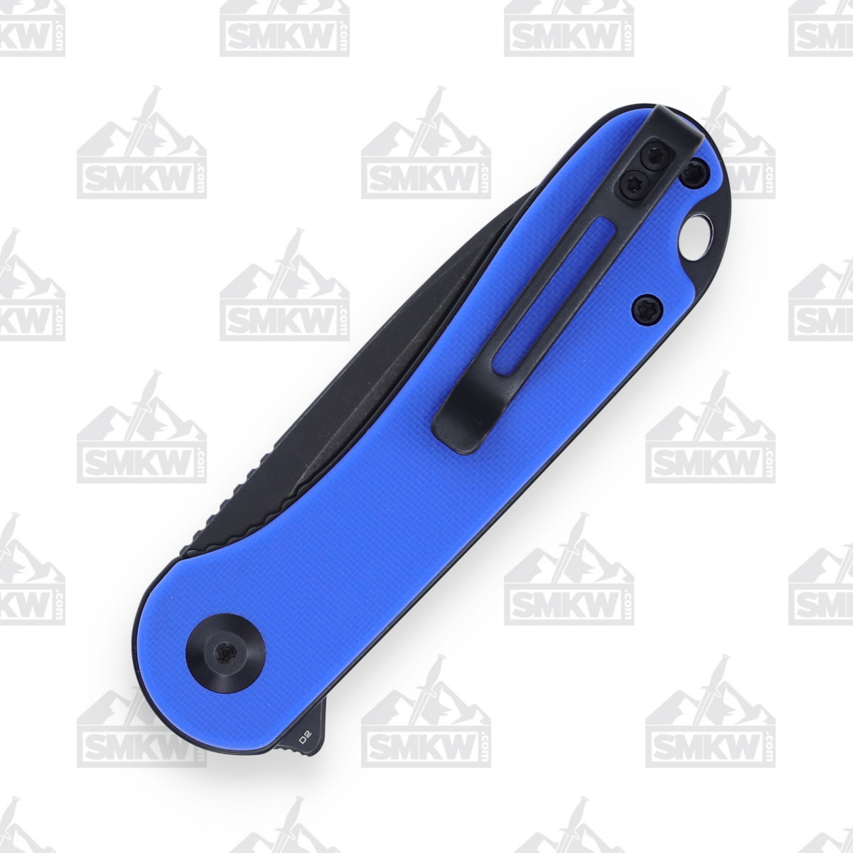 CIVIVI Elementum Flipper Black Stonewash Blue G-10 WKCC907X View 8