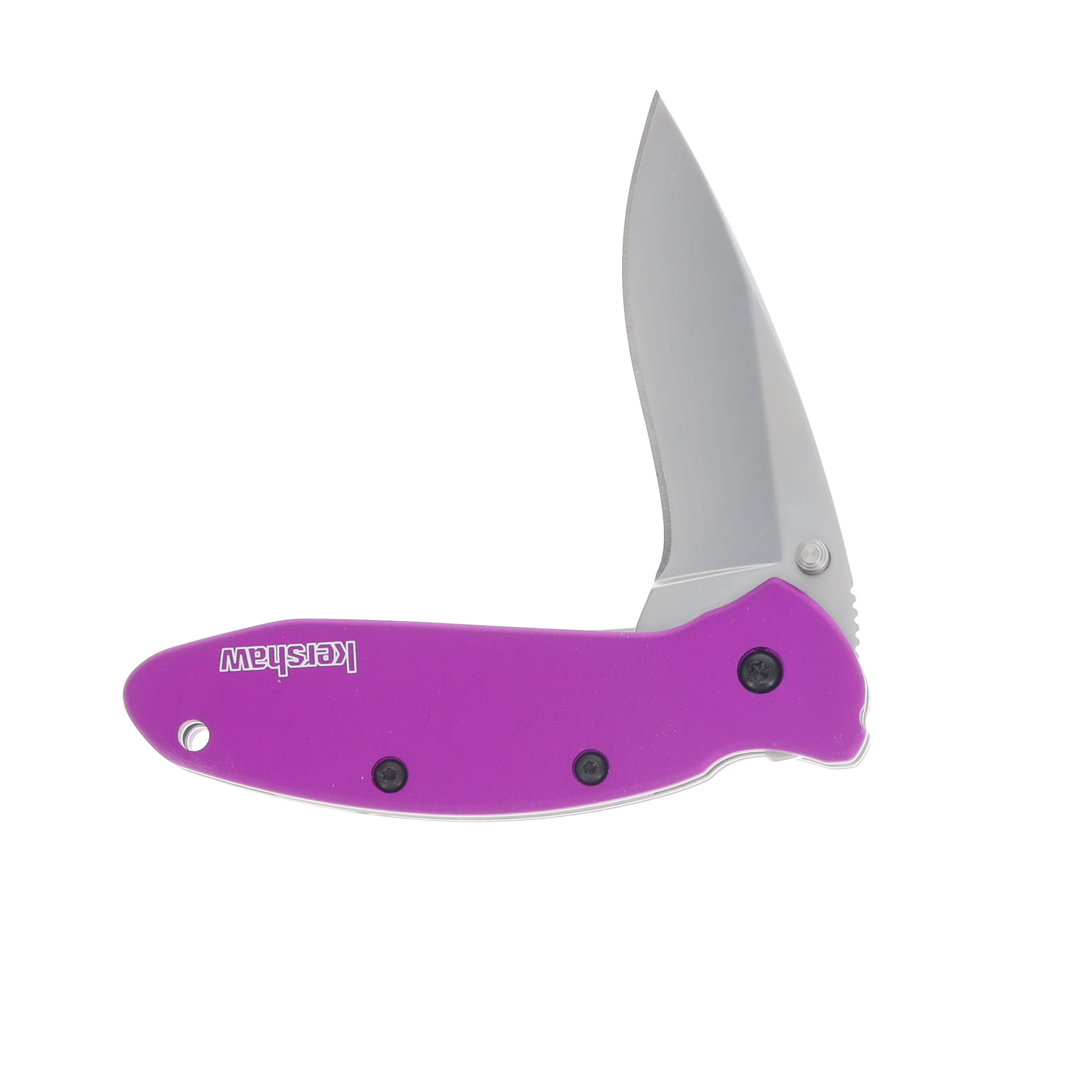 Kershaw Scallion Purple 2.4 Inch Plain Bead Blast Clip Point KS1620PUR View 3