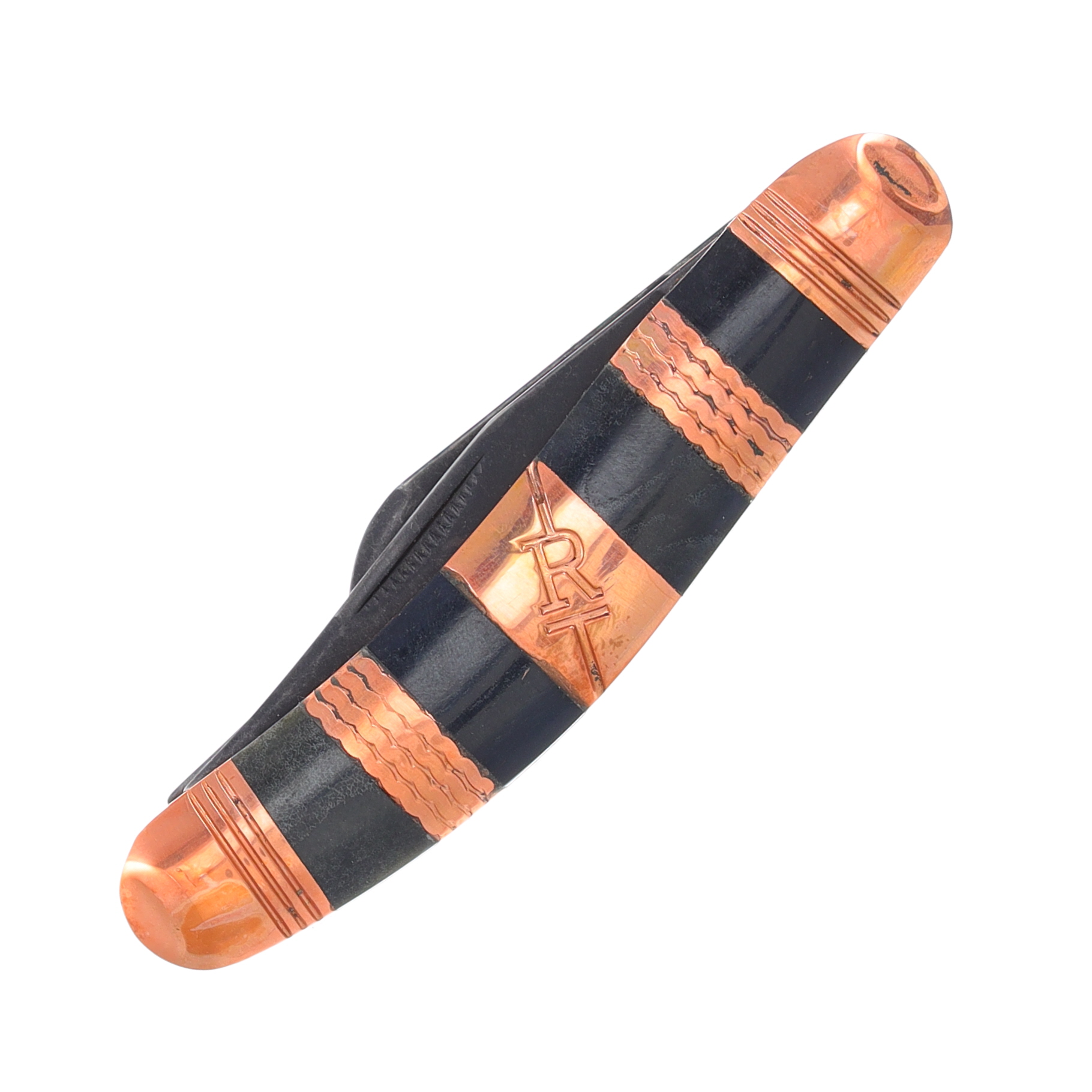 Rough Ryder Copper Coil 3-Blade Sowbelly Folding Knife RR1830 View 3