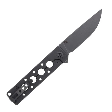 WE Knife Co Miscreant 3.0 Gray 3.02in Plain Gray Stonewash Drop Point WKC2101A View 3