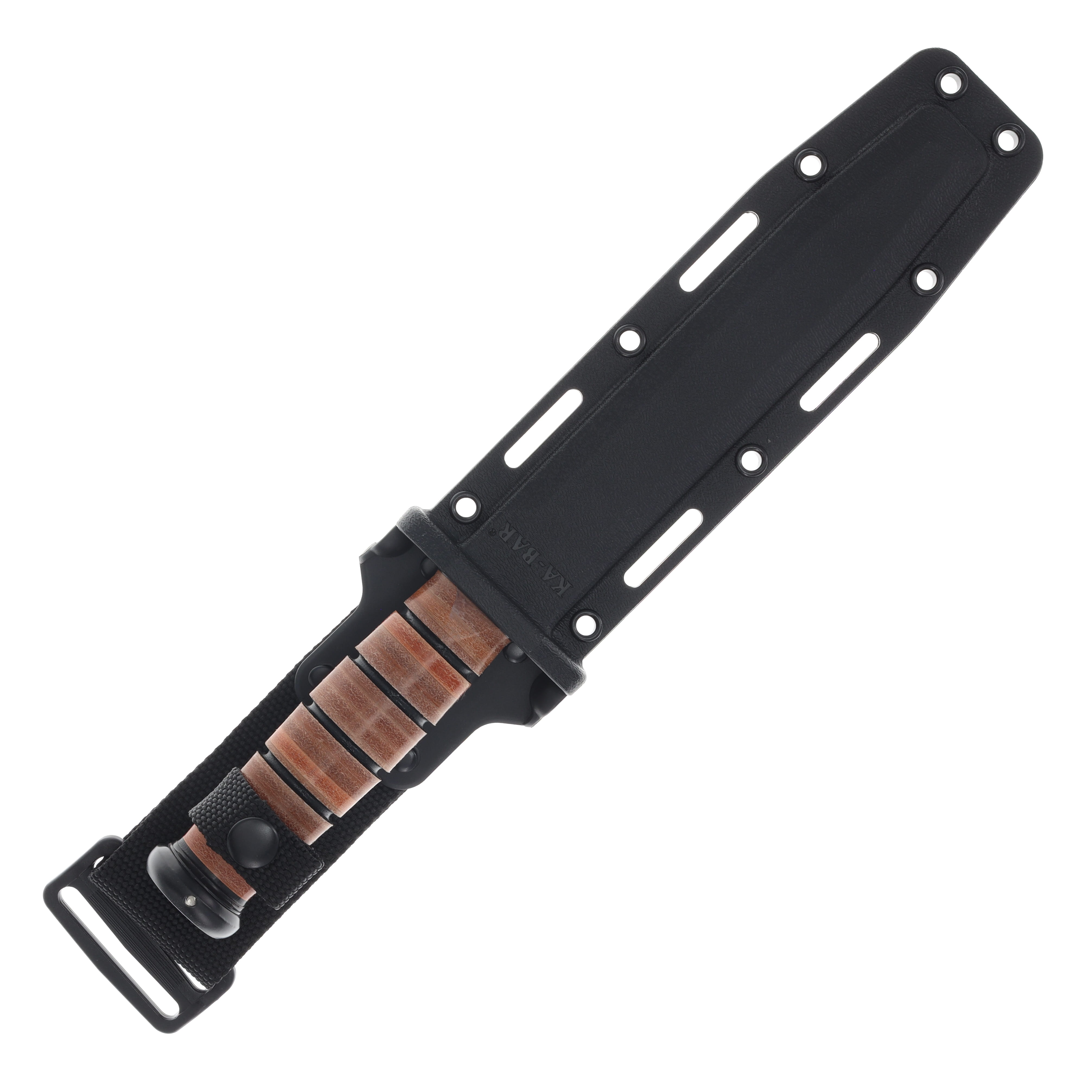 KA-BAR USMC Fixed Blade Fighting Knife Combo Edge with Kydex