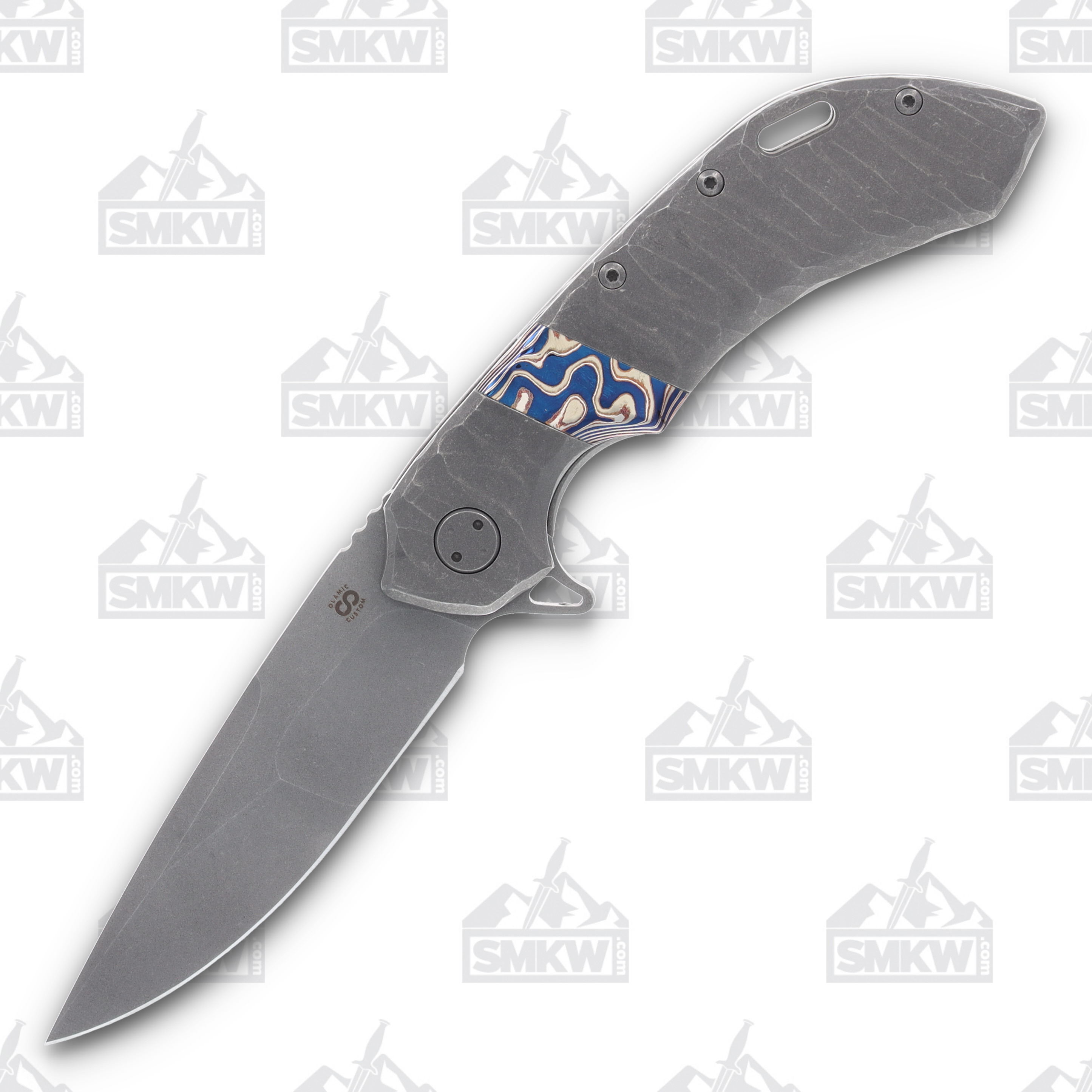 Olamic Wayfarer 247 Prototype Drop Point Rocks Fedokume PRS07 View 1