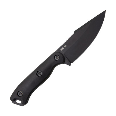 KA-BAR Becker Black Harpoon Fixed 4.5in Blade Knife View 3
