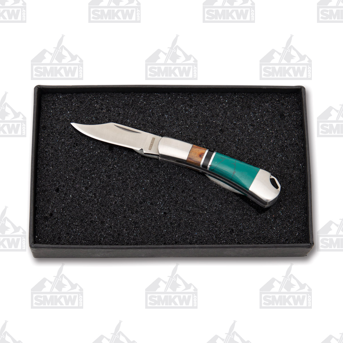 Rough Ryder Turquoise Mini Folding Knife RR1473 View 4