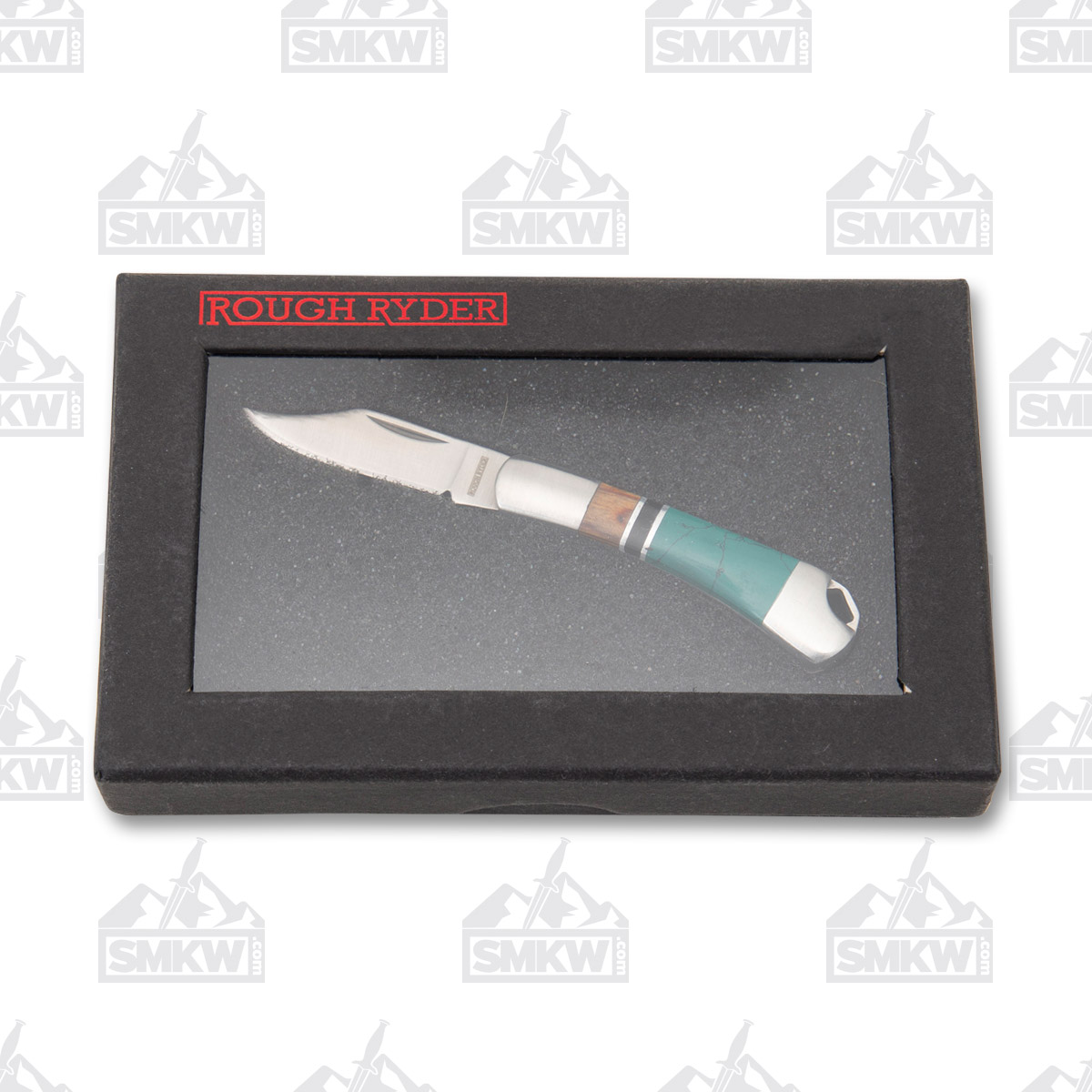 Rough Ryder Turquoise Mini Folding Knife RR1473 View 3