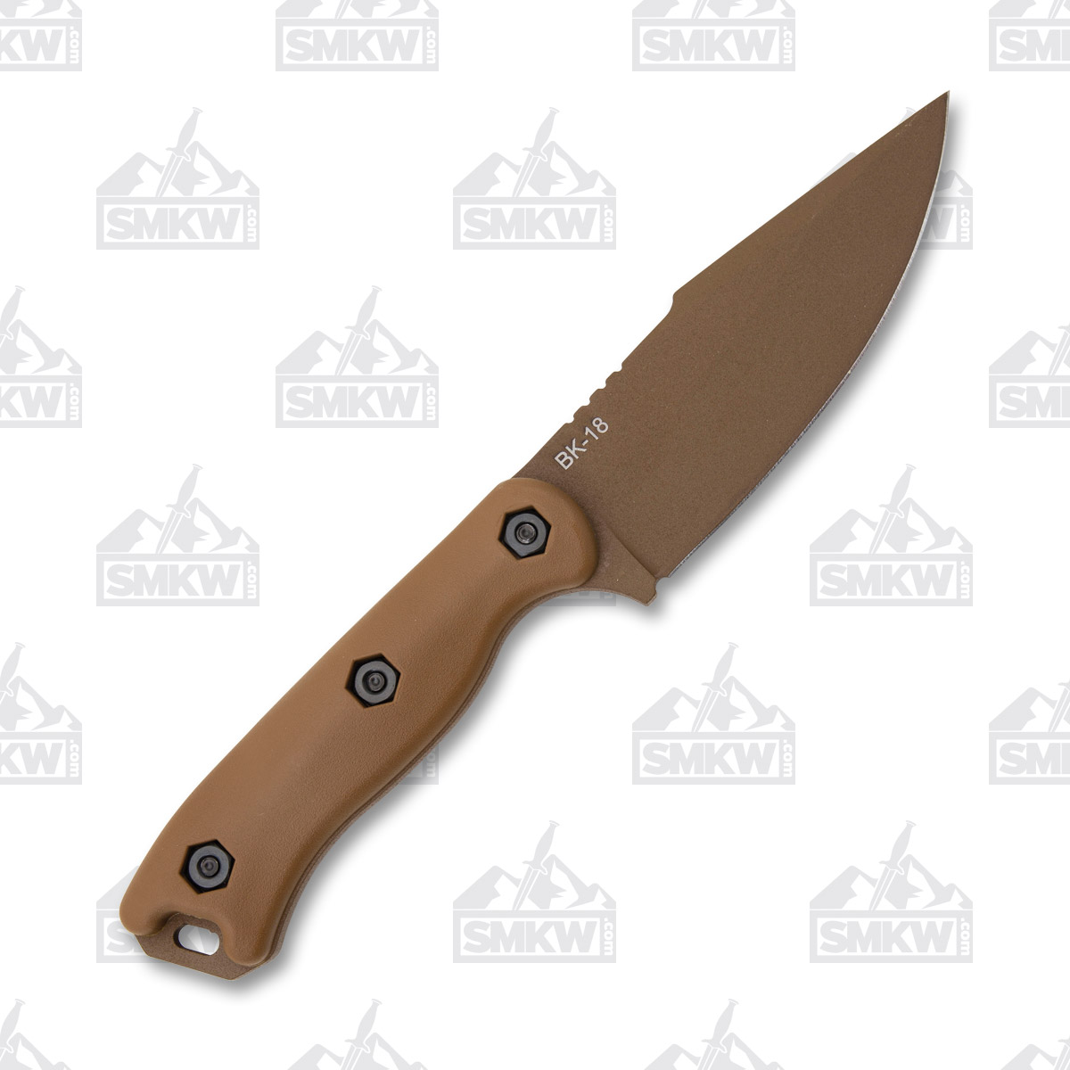 KA-BAR Becker Harpoon 4.56" Cro-Van Burnt Bronze KABK18 View 3