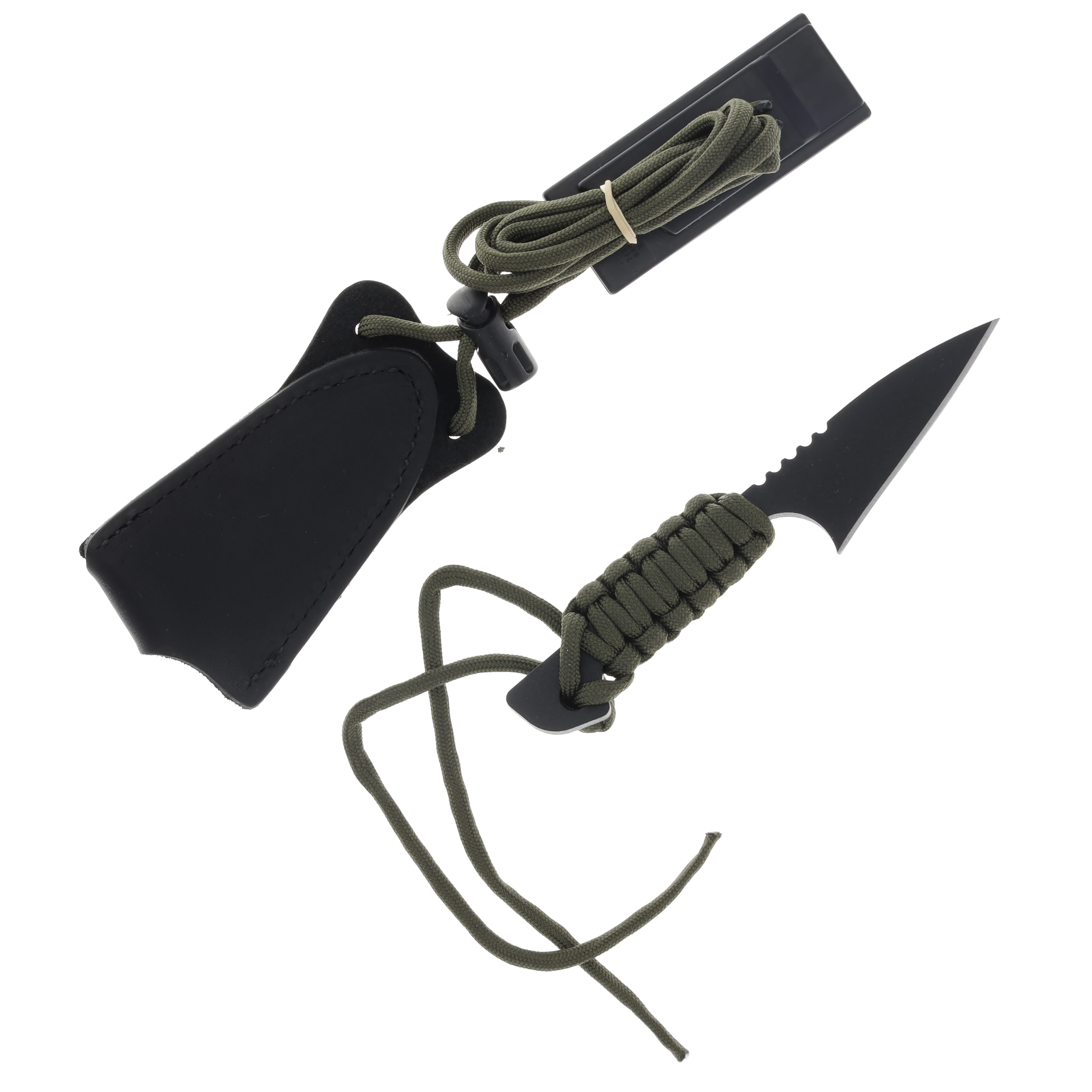 TOPS Knives Hoffman Mini Harpoon Fixed Blade 2.5in Black Traction Blade TPHOFHARMINI View 2