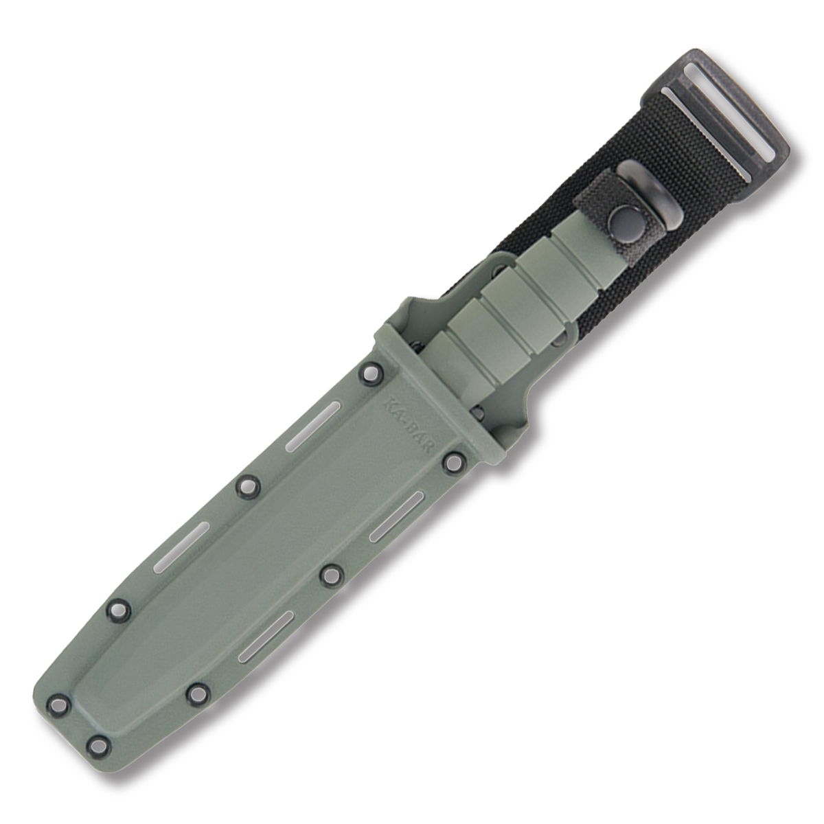 KA-BAR Full Sized Foliage Green Fixed Blade Fighting Knife 7in Blade KA5011 View 2