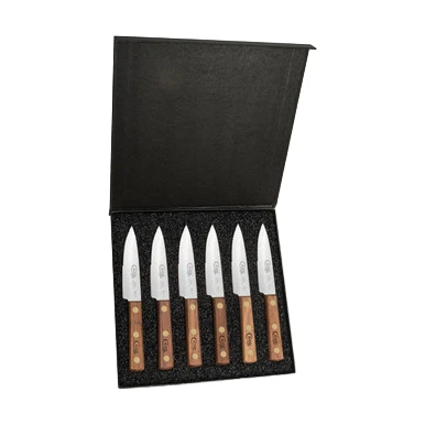 Case Steak Knife Set Walnut Wood Set of 6 Presentation Box CA11078 View 1