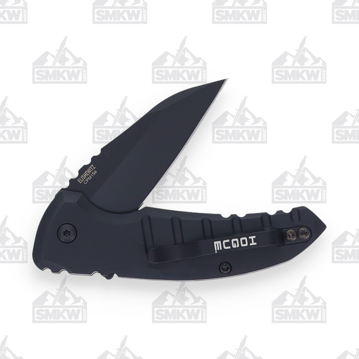 Hogue X1-Microflip Folding Knife Al Black 2.75in Cerakote Wharncliffe Blade HG24166 View 6