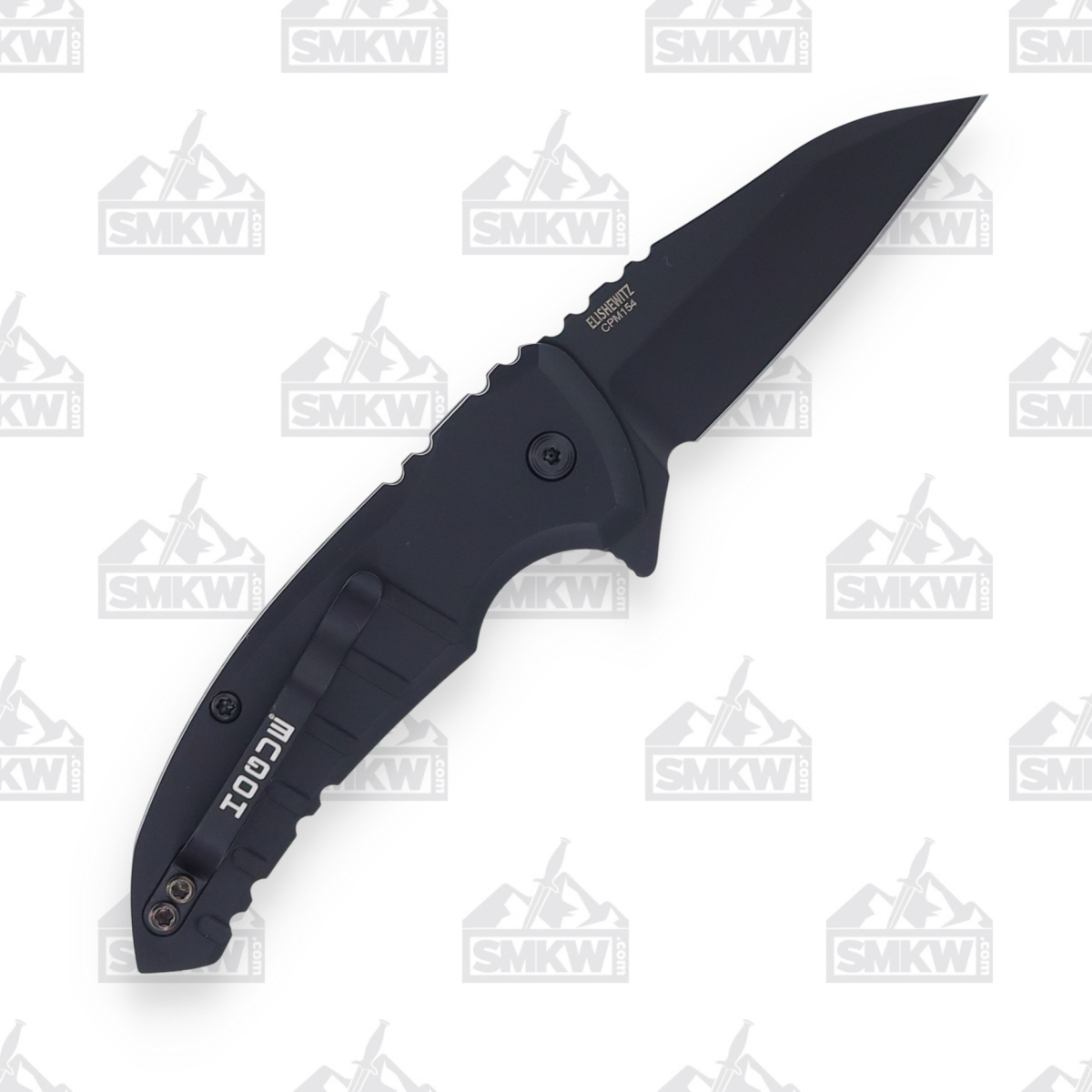 Hogue X1-Microflip Folding Knife Al Black 2.75in Cerakote Wharncliffe Blade HG24166 View 2