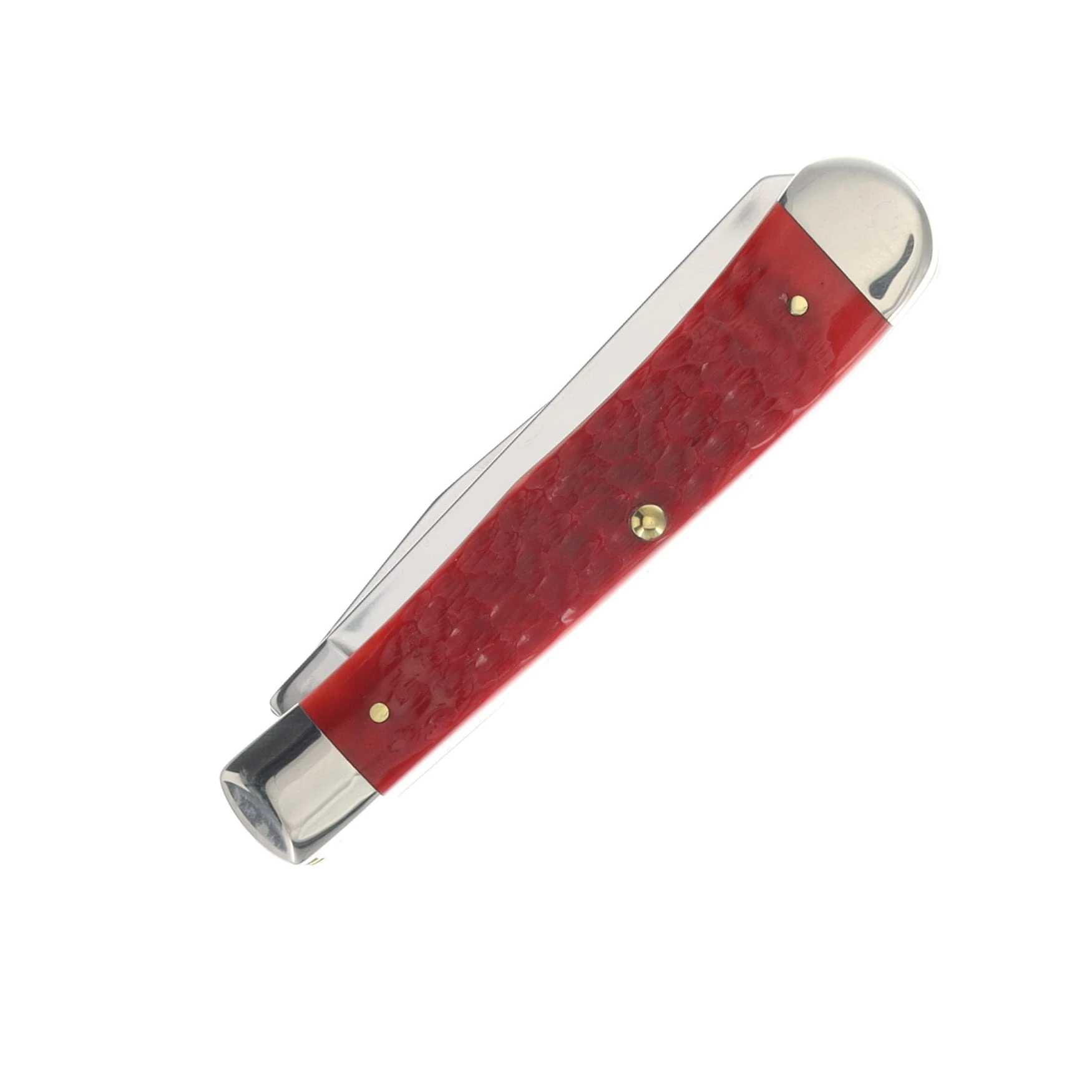 Case XX Vietnam Veteran Red Jigged Bone Trapper Folding Knife with Collector's Tin CATVIET View 5