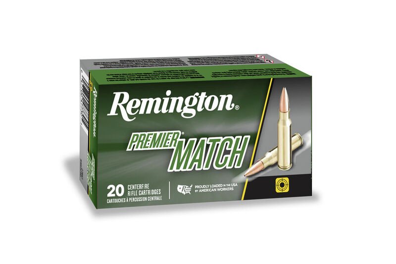 Remington MatchKing 223 Remington Ammunition 77 Grain BTHP 20 Rounds RM223R3 View 1