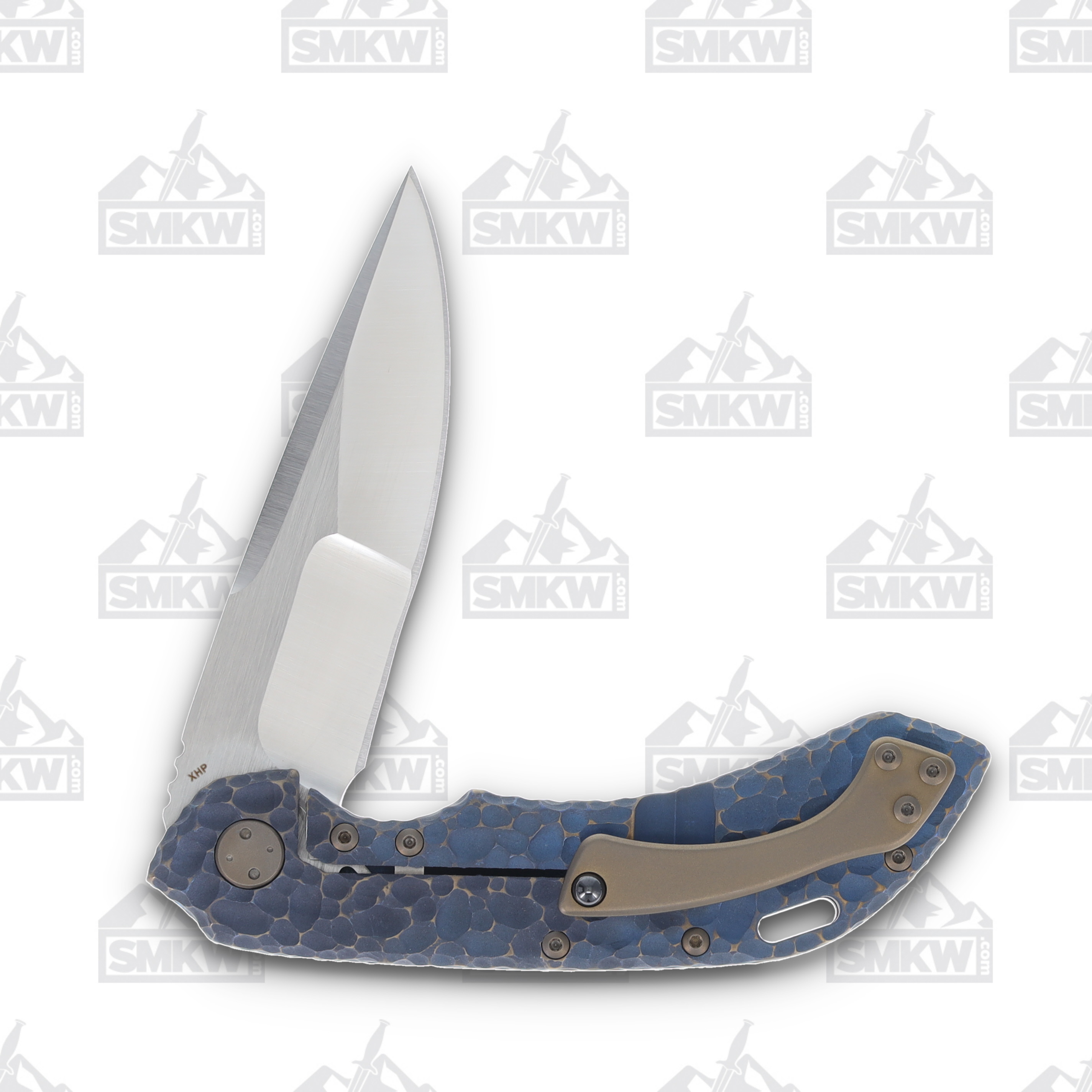 Olamic Wayfarer 247 Prototype Drop Point Blue Bronze Seabed XHP PRS04 View 7
