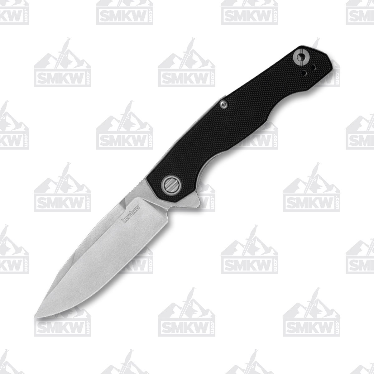 Kershaw Inception Folding Knife 3.25in Plain Stonewash Clip Point KS2031 View 1