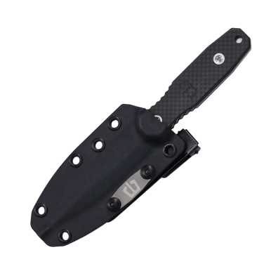 Blackside Customs Phase 7 Fixed Blade Knife Carbon Fiber Stonewash View 2