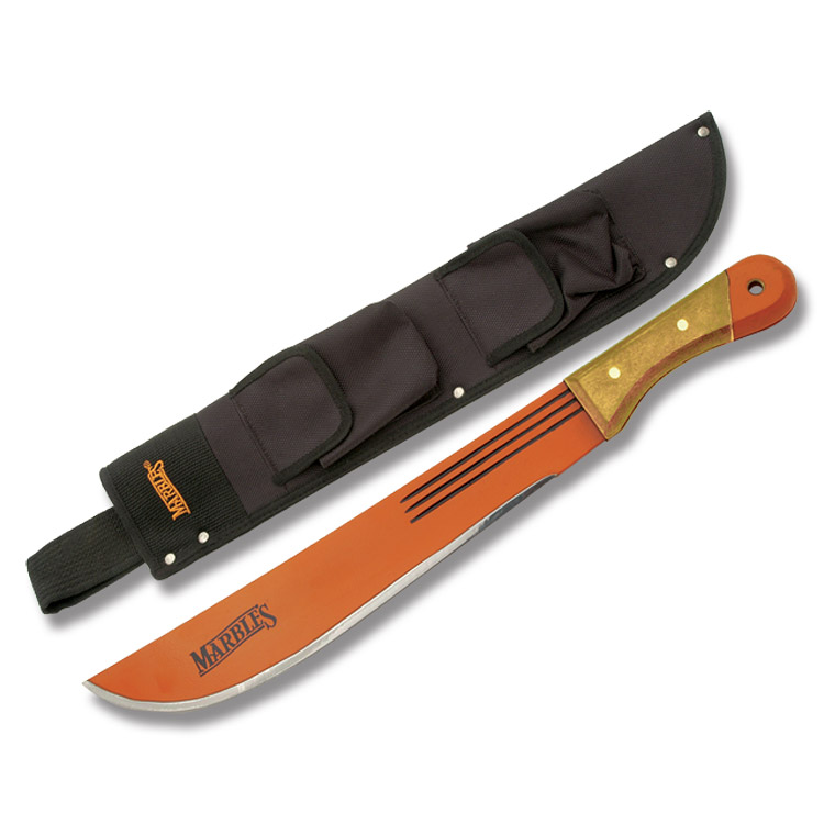 Marble's Orange Scouting Jungle Machete MA12714 View 1