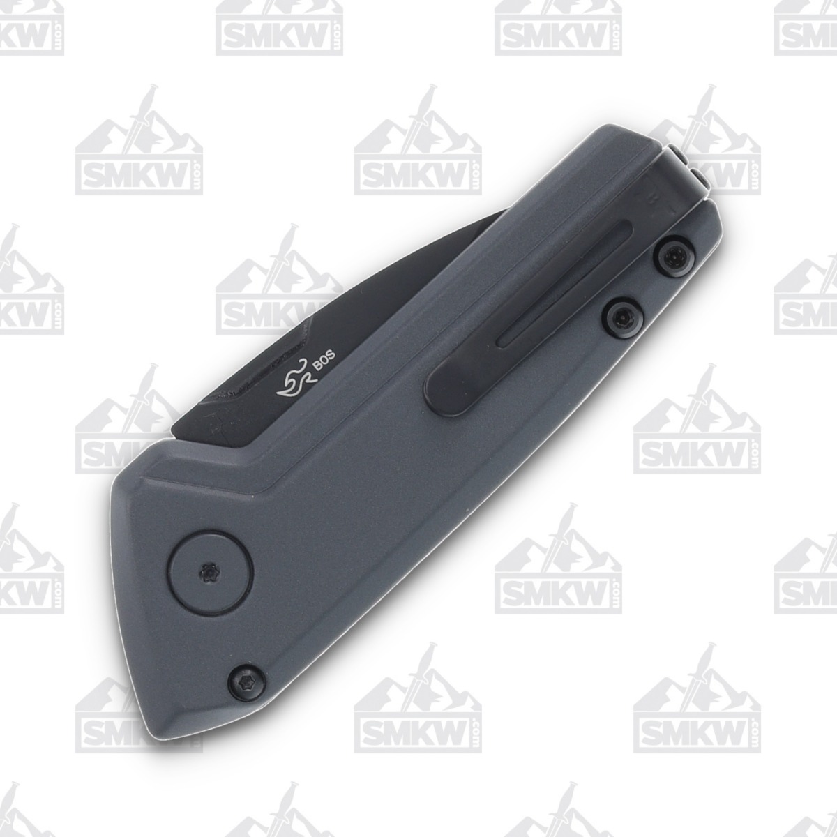 Buck Mini Deploy OTS Automatic Knife Sniper Gray - 1.87in Black Cerakote Drop Point Plain BU13446 View 2