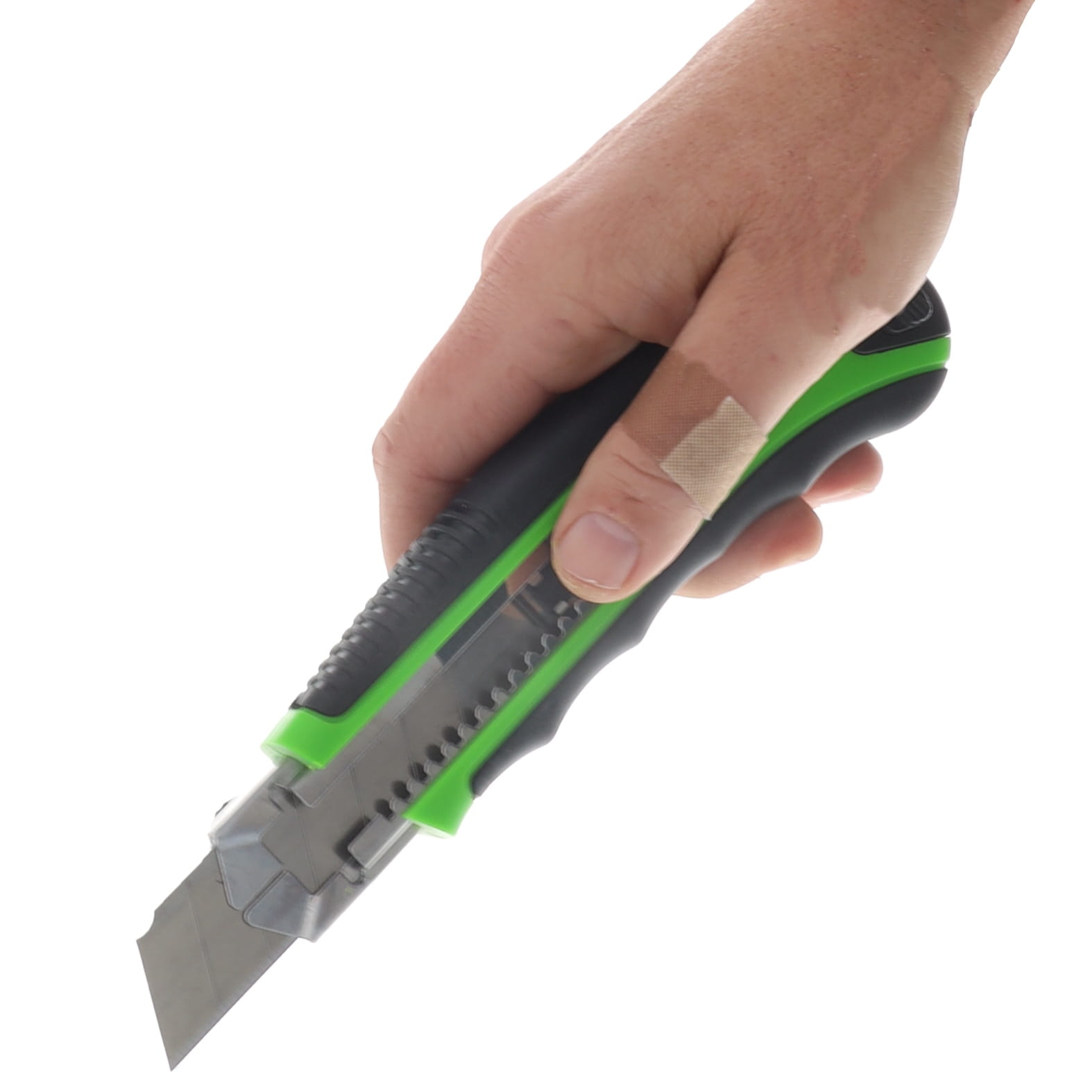 GRIP Jumbo Heavy-Duty Utility Knife - Snap-Off Blade - Rubber Grip GRIP46086 View 5