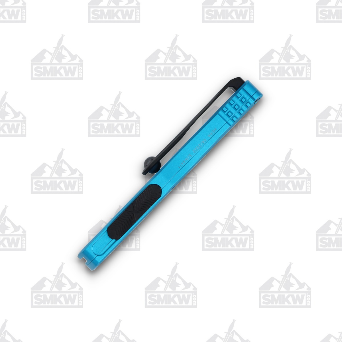 Microtech Hera OTF DE Automatic Knife 3.08in Plain Edge Turquoise View 7