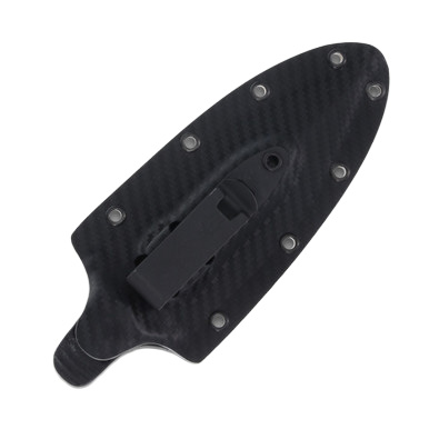 Microtech SBD Fixed Knife 4.45in Partially Serrated Stonewash Dagger View 11