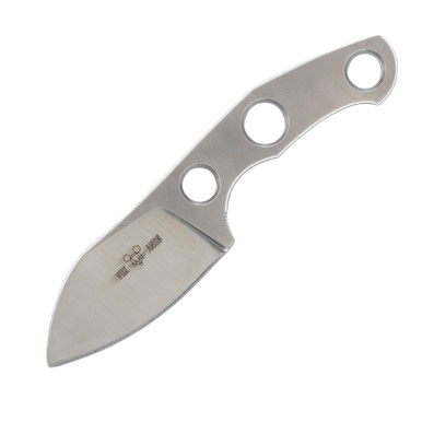 GiantMouse GMF1-FS Fixed Knife Satin 2.6in Plain Satin Drop Point GMGMF1FSATIN View 2