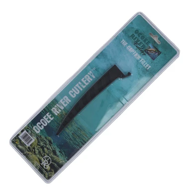Frost Cutlery Ocoee River Captain's Fixed Blade Fillet Knife Black and Red View 14