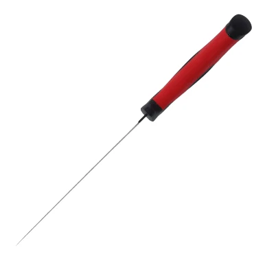Frost Cutlery Ocoee River Captain's Fixed Blade Fillet Knife Black and Red View 8
