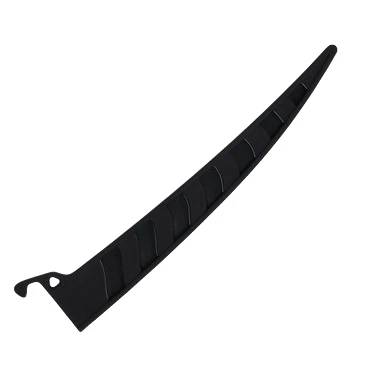Frost Cutlery Ocoee River Captain's Fixed Blade Fillet Knife Black and Red View 10