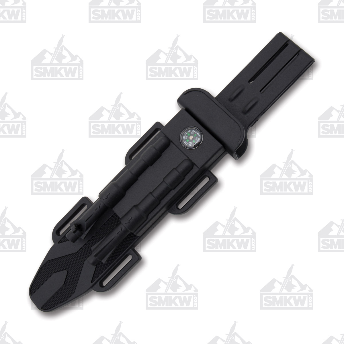 Wild Boar Razorback Survival Black 7.5in Bowie Fixed Blade Knife WB1033 View 2