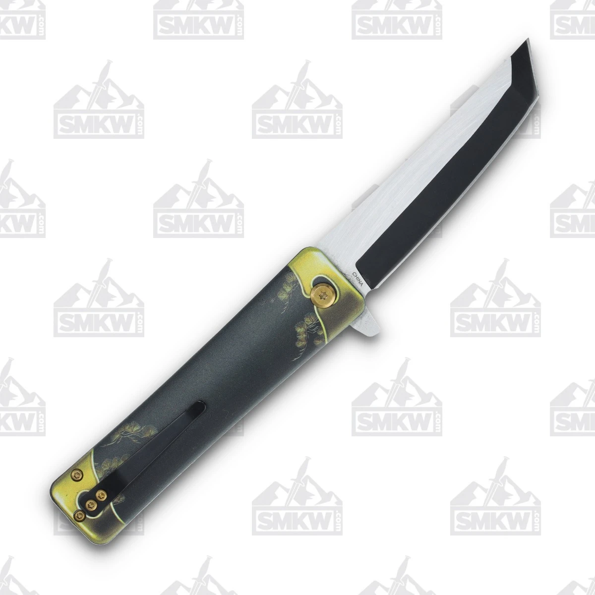 Frost Steel Warrior Assisted Open Tanto Linerlock FRSW889 View 2