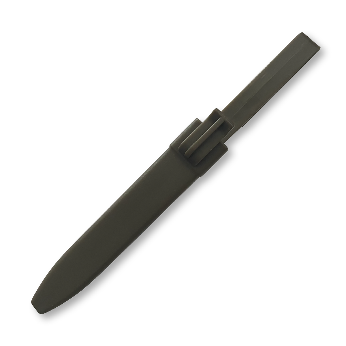 Bundeswehr German Military-Style Fixed Blade OD Green 6.4in Clip Point MI320 View 6