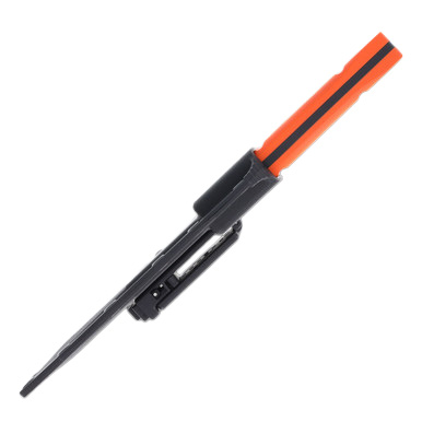 Sniper Bladeworks Mamu Fixed Blade Knife PVD/Orange G-10 View 5