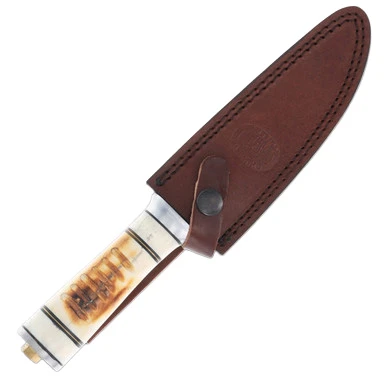 Frost Chipaway Cutlery Seven Lakes Torched Bone Hunter Fixed Blade Knife View 5