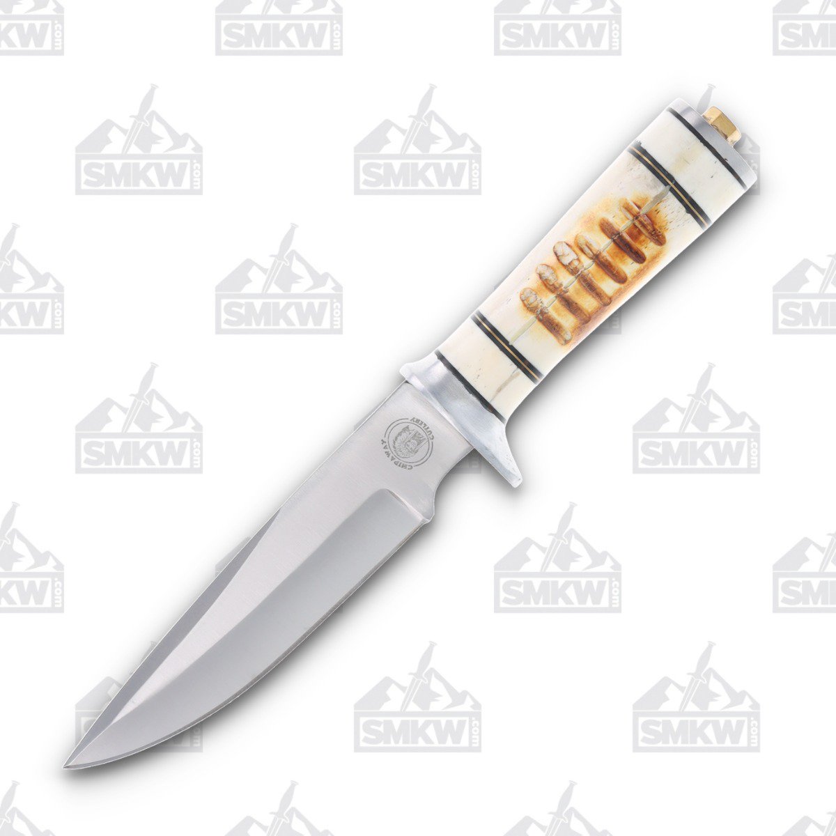 Frost Chipaway Seven Lakes Hunter/Torched Bone Fixed Blade FRCW060TB View 1