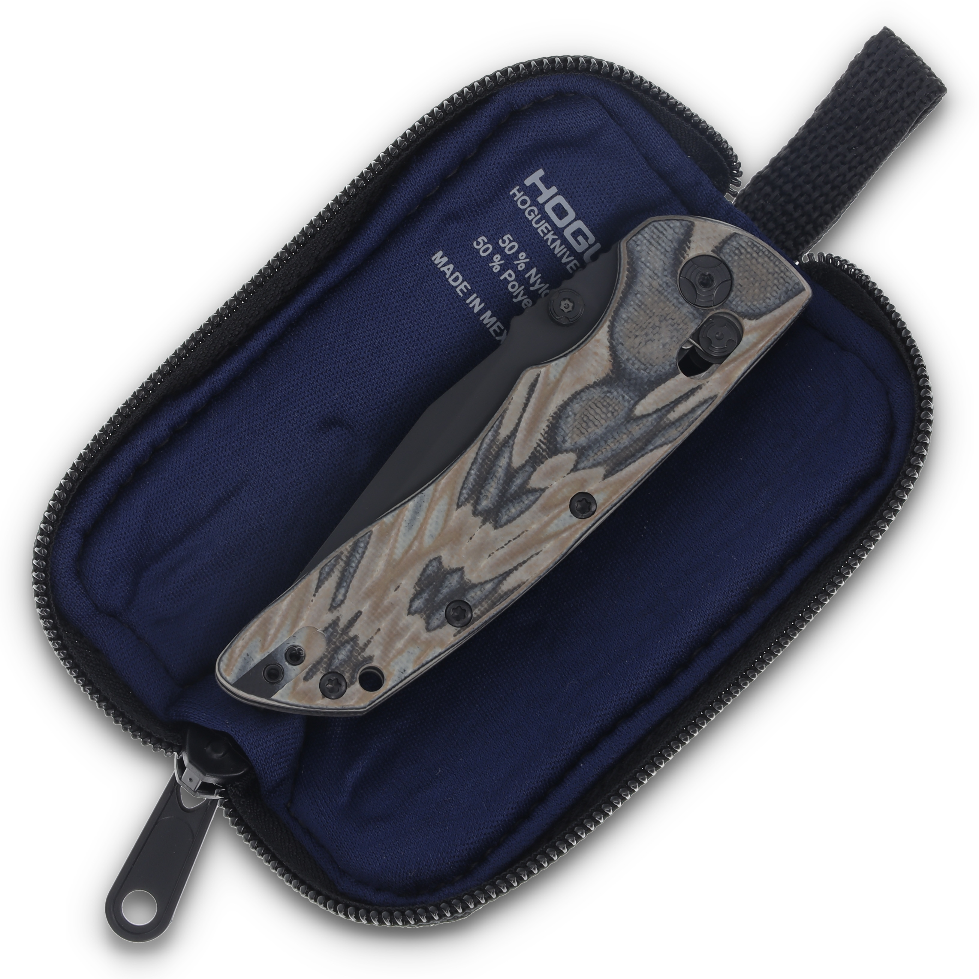 Hogue Deka Folding Knife G-Mascus Dark Earth G10 3.25in Black Clip Point Blade HG24277 View 9